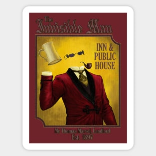 The Invisible Man Inn Sticker